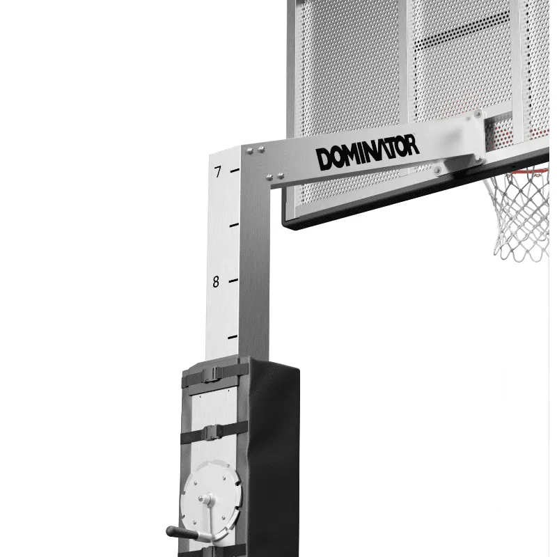 Dominator Pro 72″ Basketball Hoop – Shatterproof Aluminum Backboard